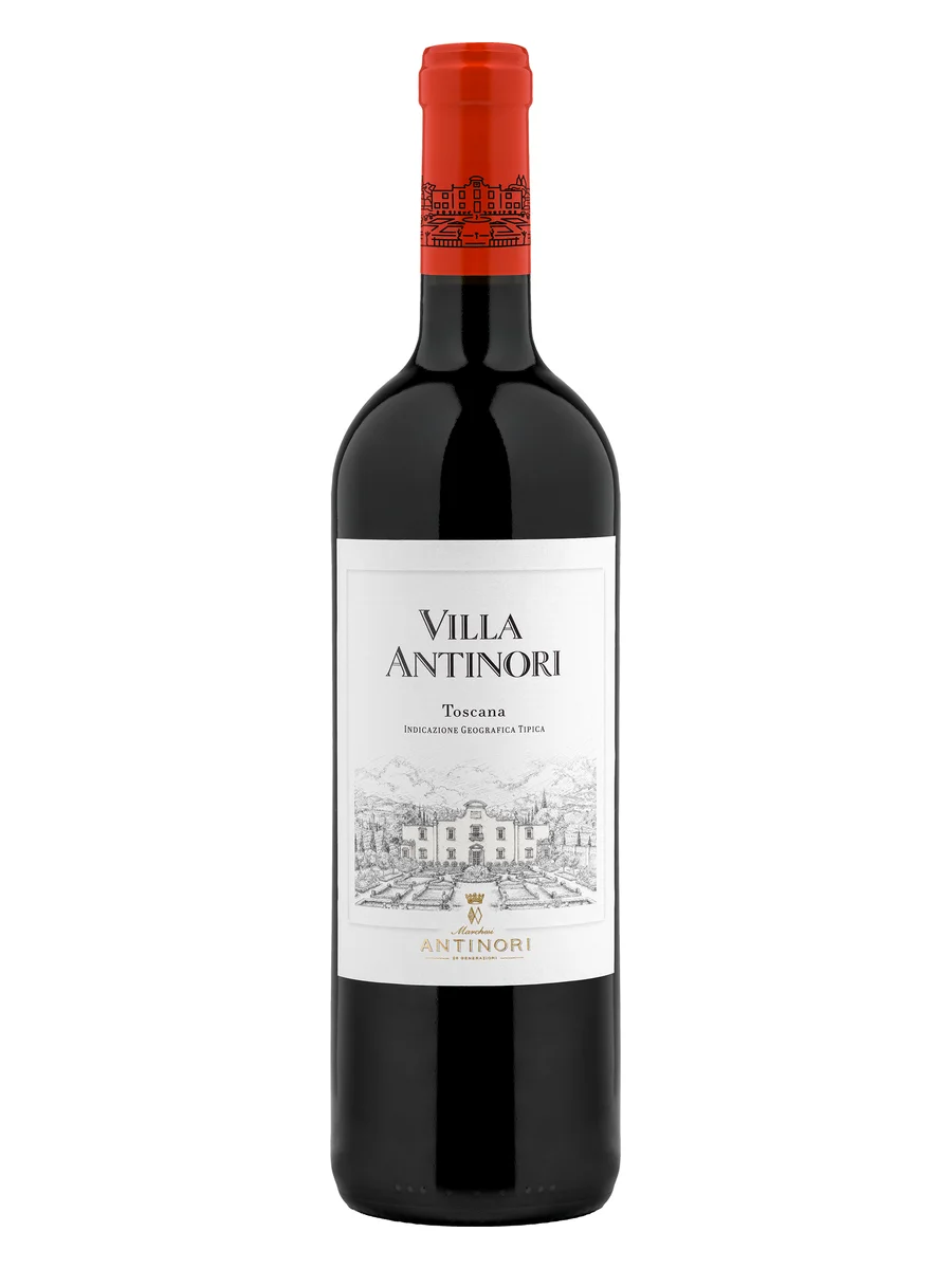 Garrafa do vinho Villa Antinori Rosso 2023
