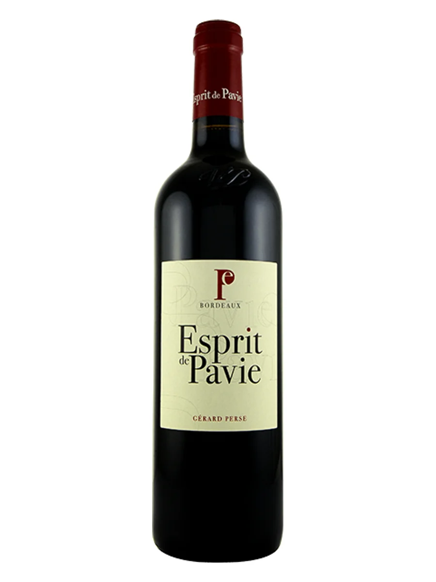 Garrafa do vinho Esprit de Pavie 2019